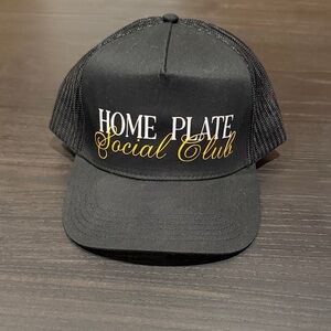 OTTO Black and Gold Social Club Hat